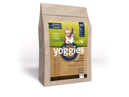 2kg yoggies kozi masozelenina hypoalergenni minigranule lisovane za studena s probiotiky