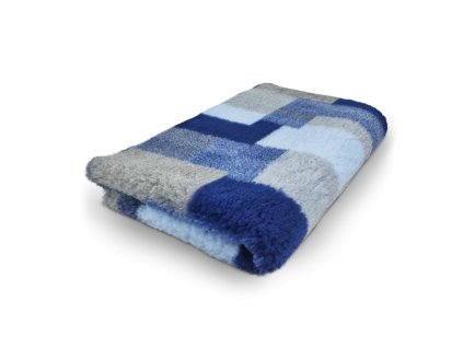 DryBed patchwork světle modrá