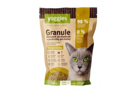 yogies granule pro kočky krocan.1