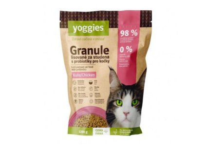 yogies granule pro kočky kuře