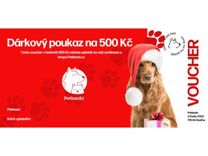 Dárkový poukaz 500