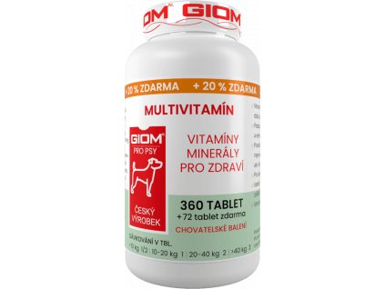 GIOM MULTIVITAMÍN 360 tablet + 20 % zdarma