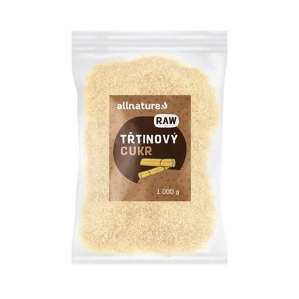 Allnature Cukr trtinový nerafinovaný RAW 1000g
