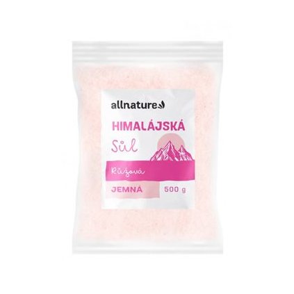 Allnature Himalájská sul ružová jemná 500g