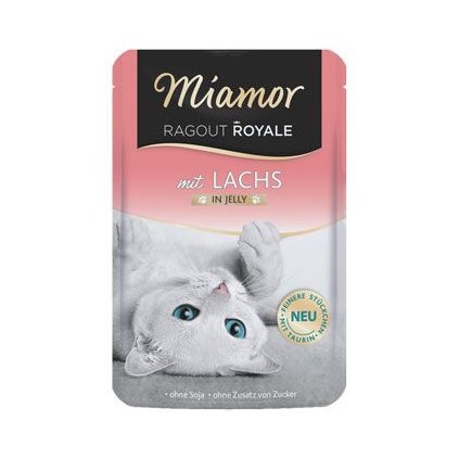 Miamor Cat Ragout kapsa losos v želé 100g