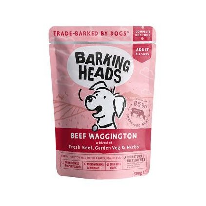 BARKING HEADS Beef Waggington kapsicka 300g