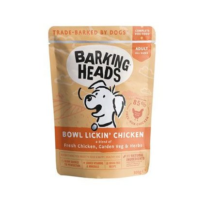 BARKING HEADS Bowl Lickin’ Chicken kapsicka 300g