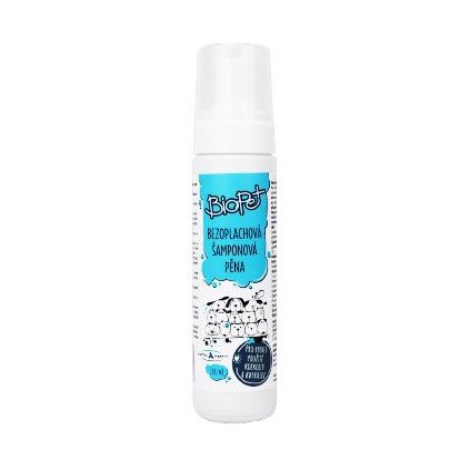 BIOPET bezoplachový šampon/pena 200ml