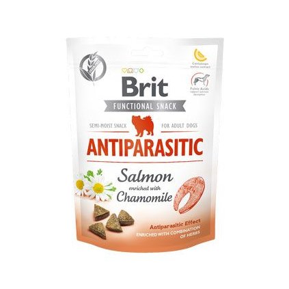 Brit Care Dog Functional Snack Antiparasit Salmon 150g