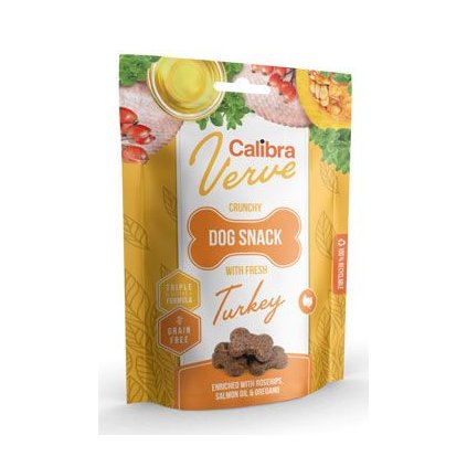 Calibra Dog Verve Crunchy Snack Fresh Turkey 150g
