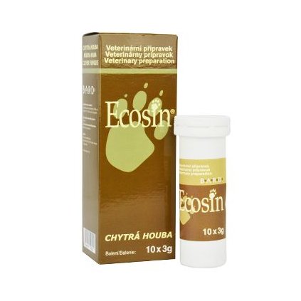 Ecosin chytrá houba pro zvírata 10x3g