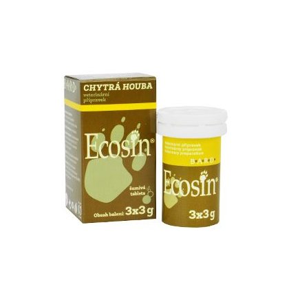 Ecosin chytrá houba pro zvírata 3x3g