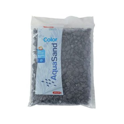 Akvarijní štěrk Color EKAI černý 1kg Zolux