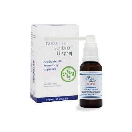 Koloidní stríbro spray s aplikátorem 30ppm 30ml