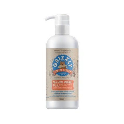 Lososový olej pes Grizzly Salmon Oil Plus 500ml