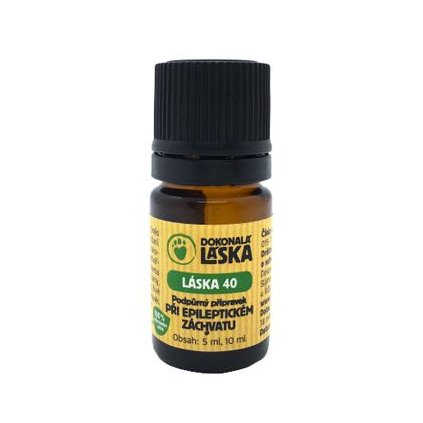 LÁSKA 40 Pri epileptickém záchvatu 5ml