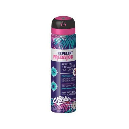 PREDATOR ALOHA repelent spray 90ml SPF30 25%DEET