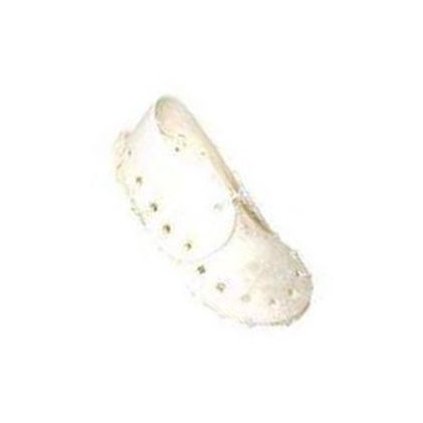 Bota buvolí bílá kůže 12,5cm 20ks