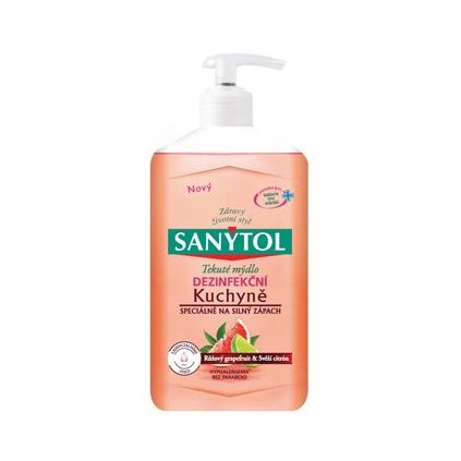 SANYTOL mýdlo dezinfekcní Kuchyne 250ml
