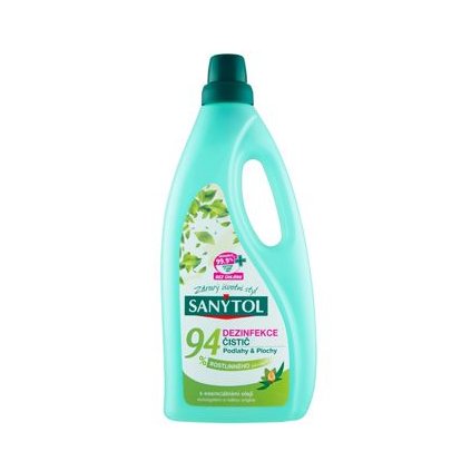 SANYTOL cistic na podlahy a plochy 94% rostl.puvodu 1l