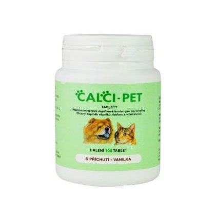 Calci Pet vanilka 100tbl