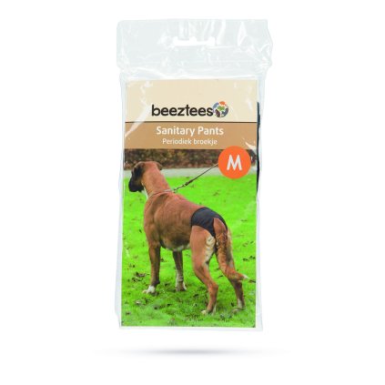 Beeztees Kalhotky hárací cerné M 46-52cm