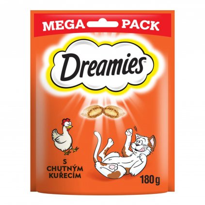 Dreamies kočka pochoutka Mega Pack kuřecí 180g