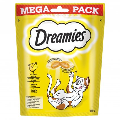Dreamies kočka pochoutka Mega Pack se sýrem 180g