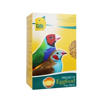 Krmivo pro Ptáky CéDé EGGFOOD Tropical Finches 1kg