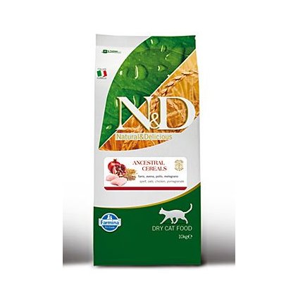 N&D LG CAT Adult Chicken & Pomegranate 10kg