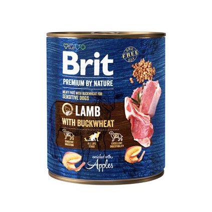 Brit Premium Dog by Nature  konz Lamb & Buckwheat (velikost balení - pamlsky pes 800g)