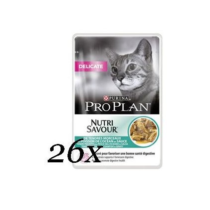 ProPlan Cat  kaps. Delicate ryba 26x85g