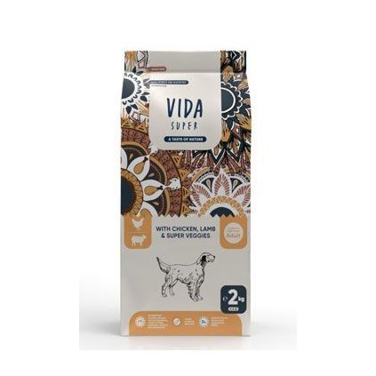 Kraftia VIDA SUPER DOG Adult M/L HUNTING Chic&Lamb 2kg