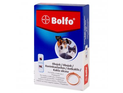 Antiparazitní obojek BAYER BOLFO pro psy a kočky 38 cm