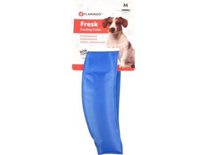 Flamingo Chladící obojek pro psy modrý M 28-36cm