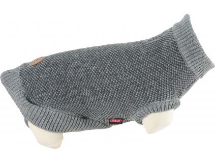 Obleček svetr pro psy JAZZY šedý 30cm Zolux