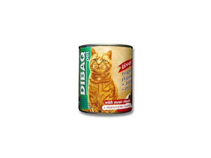 Dibaq Pet mačka konz. pečeň 810g