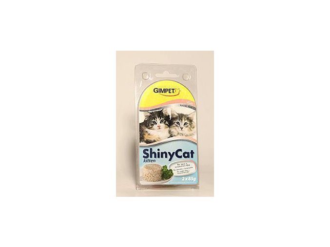 Gimpet konz. ShinyCat Junior kurča 2x85g