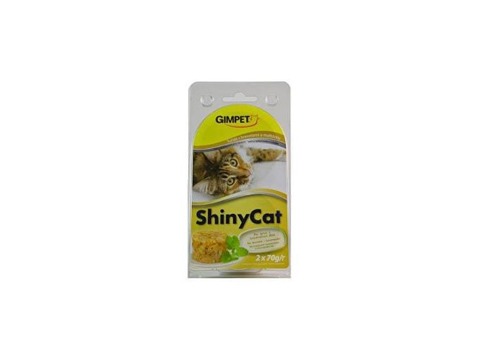 Gimpet konz. ShinyCat tuniak / krv / maltóza 2x70g