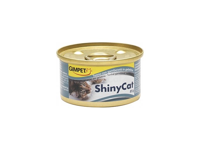 Gimpet konz. ShinyCat tuniak / krevety 2x70g