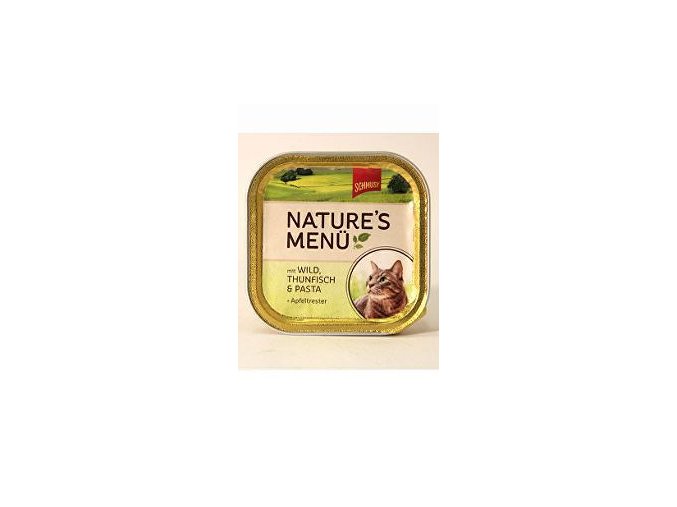 Schmusy Cat Nature Menu vanička zverina + tuniak 100g