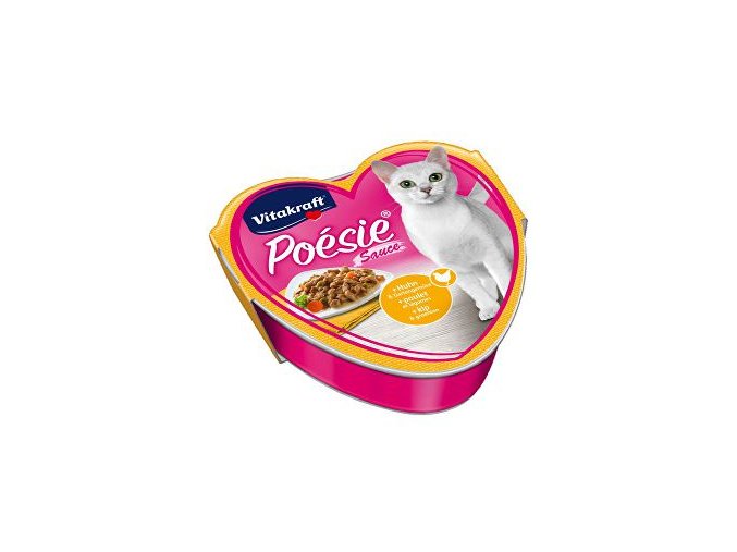 Vitakraft Cat poesie vanička šťava kurča a zel. 85g