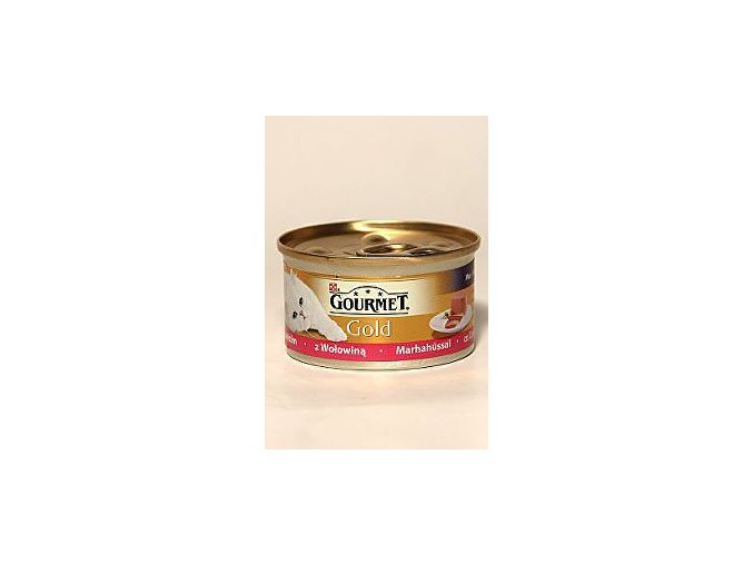 Gourmet Gold jemná paštéta s hovädzím 85g