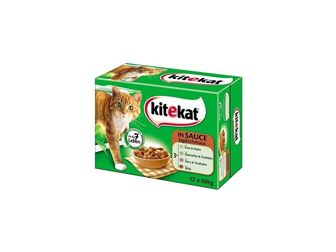 Kitekat kapsa Poľovnícke menu 12x100g