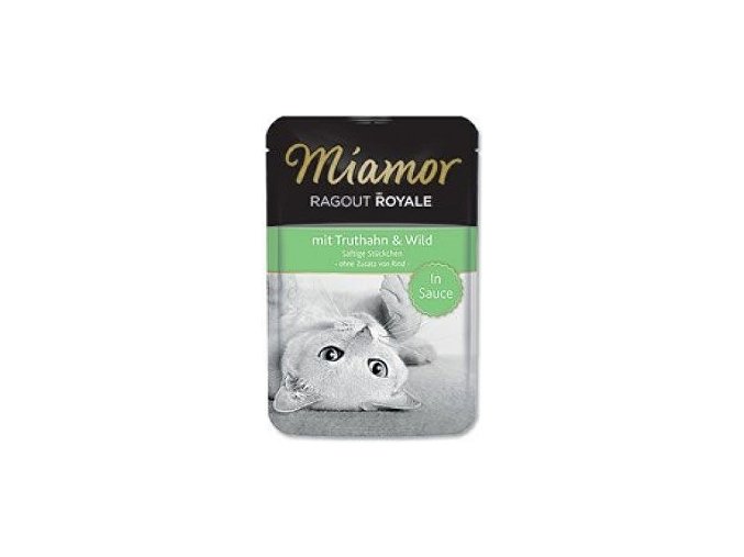 Miamor Cat Ragout kapsa moriak + zverina v šťave 100g