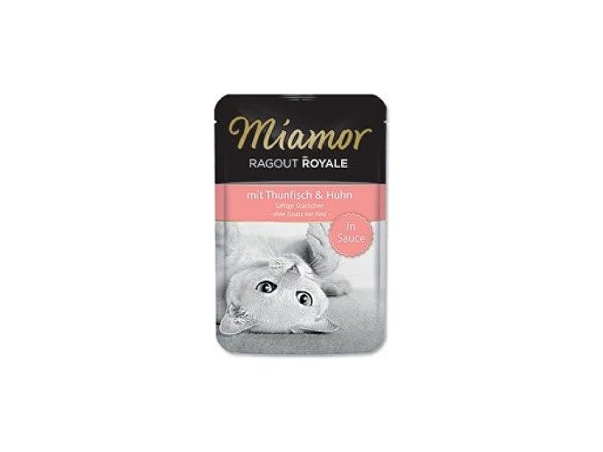 Miamor Cat Ragout kapsa tuniak + kura v šťave 100g