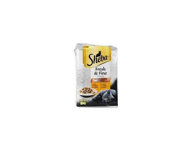 Sheba kapsa Fresh Fine hydinové výber 6x50g