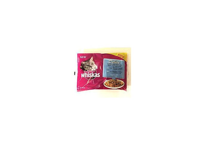 Whiskas kapsa Delice varené v pare Ryba 4pack 85g