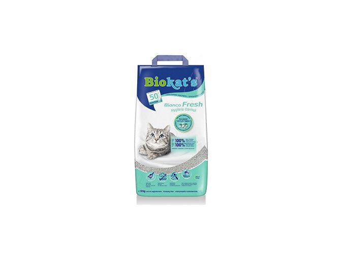 Podstielka Biokat´s Bianco Fresh Control 10kg