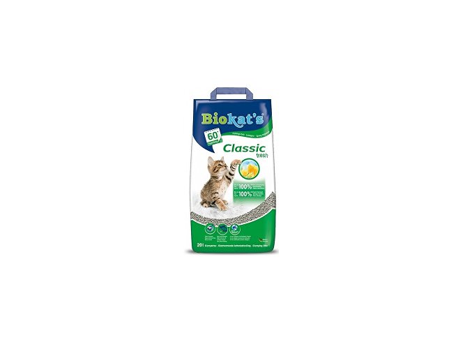 Podstielka Biokat´s Bianco Classic Fresh 10L